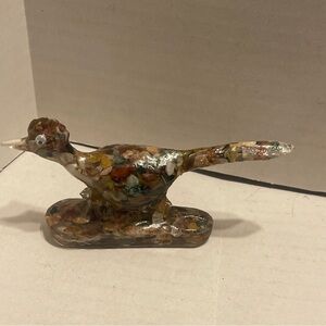 Vintage Multicolor road runner Figurine